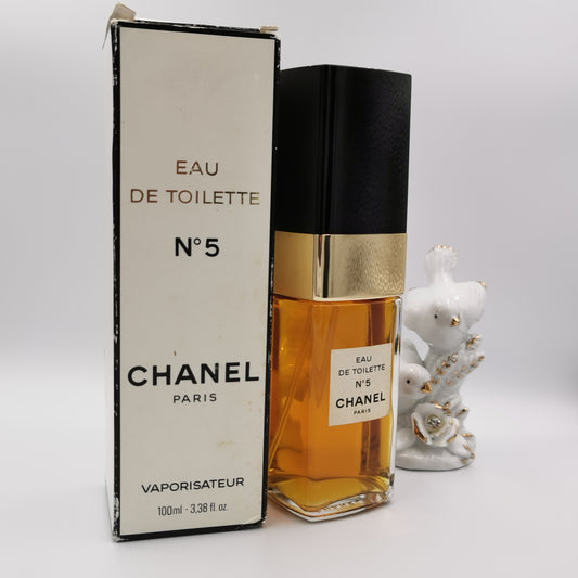 Chanel No5 by Chanel 100ml EDT Spray VINTAGE