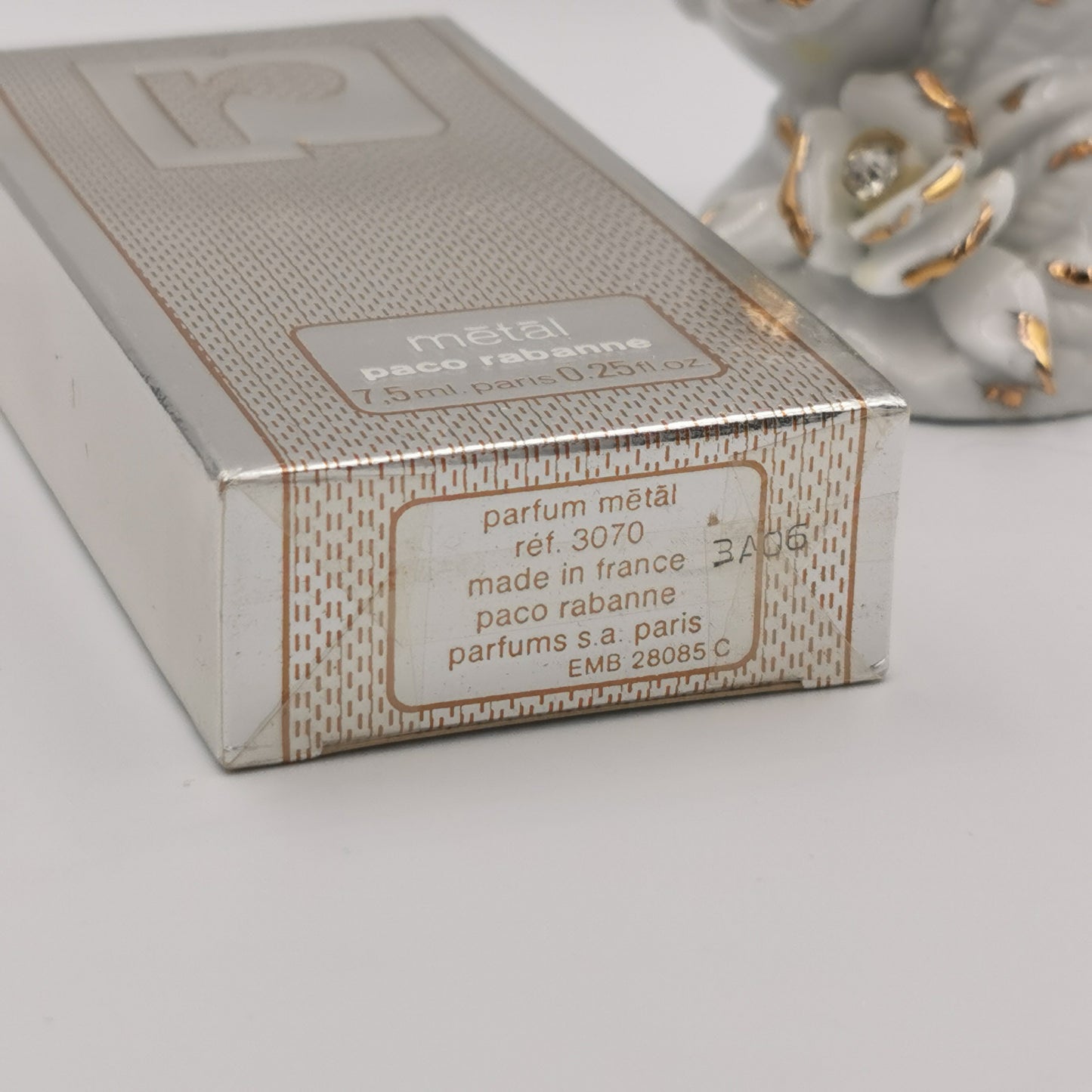Metal by Paco Rabanne 7.5ml PARFUM Splash VINTAGE SEALED