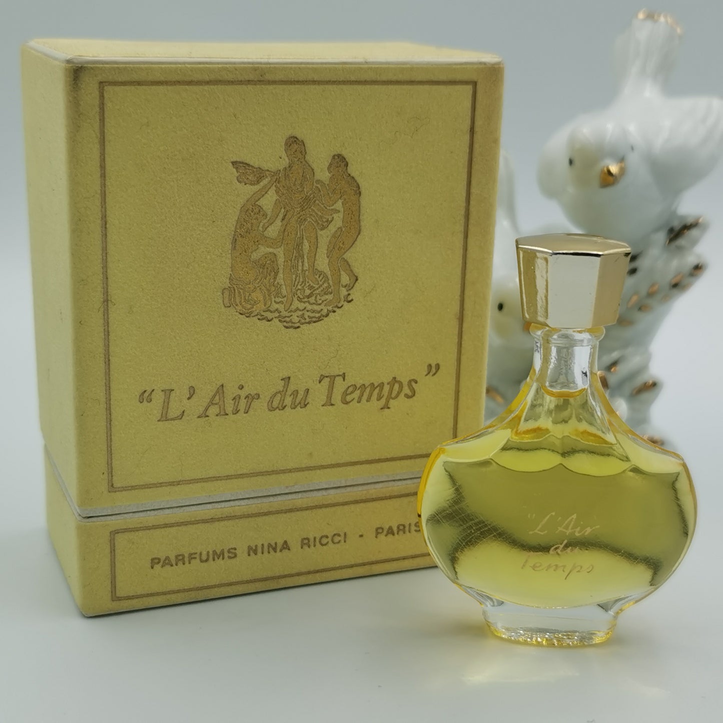 L'Air du Temps by Nina Ricci 7.5ml PARFUM Splash VINTAGE