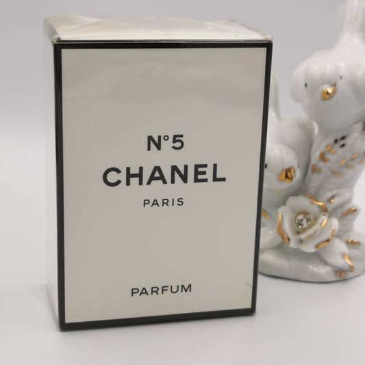 Chanel No5 by Chanel 14ml PARFUM Splash VINTAGE SEALED