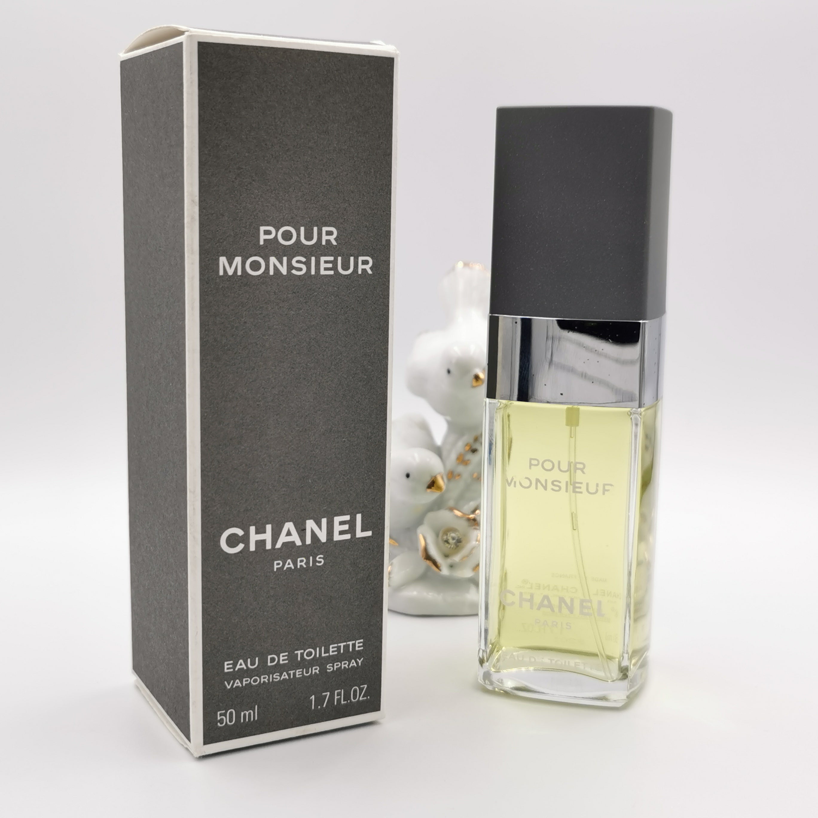 Chanel Perfume Bottles: Chanel Pour Monsieur - A Gentleman's Cologne c1955